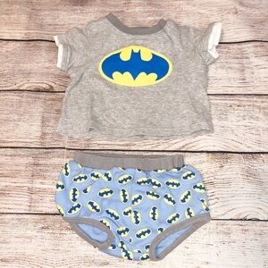 Batman Infant Shirt and Diaper Cover Size 6 Months